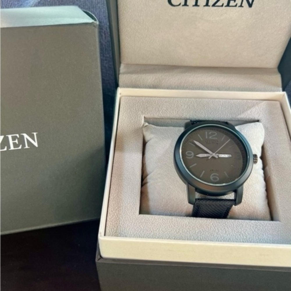 Citizen Eco-Drive Day Date Casual Designer Sport Men’s Watch - Picture 7 of 7